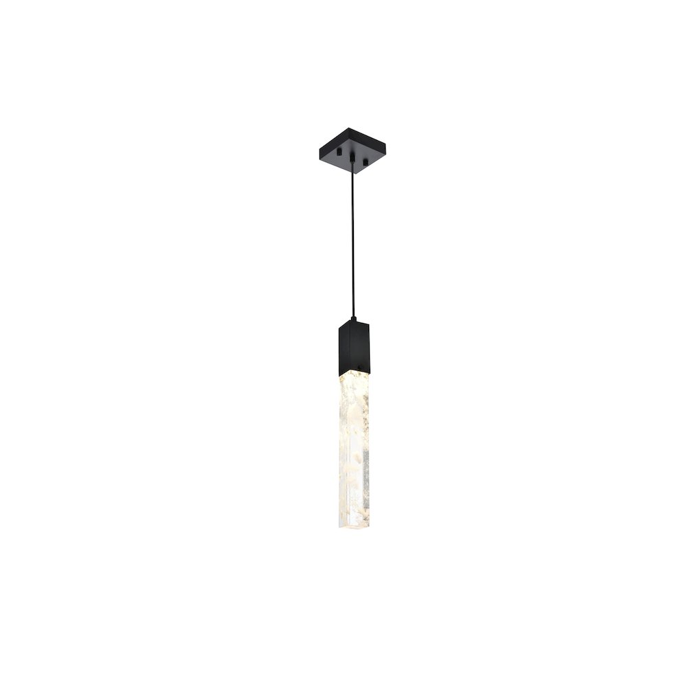 Aurora 5 inch Pendant in Black