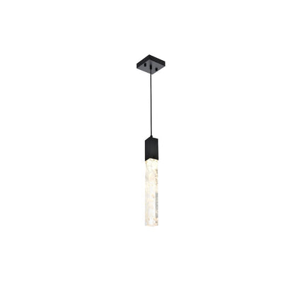 Aurora 5 inch Pendant in Black