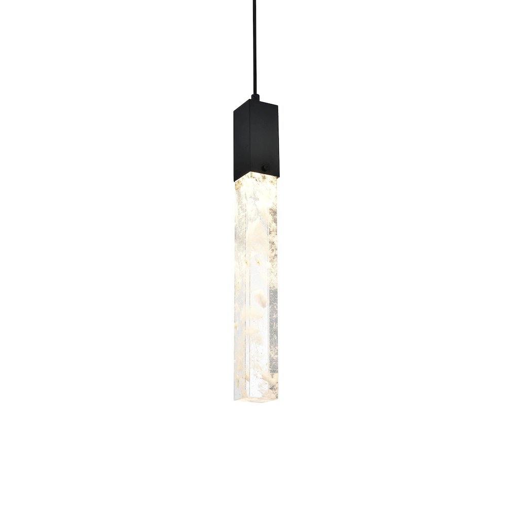 Aurora 5 inch Pendant in Black