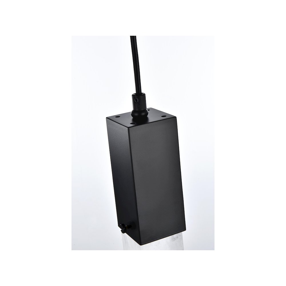 Aurora 5 inch Pendant in Black