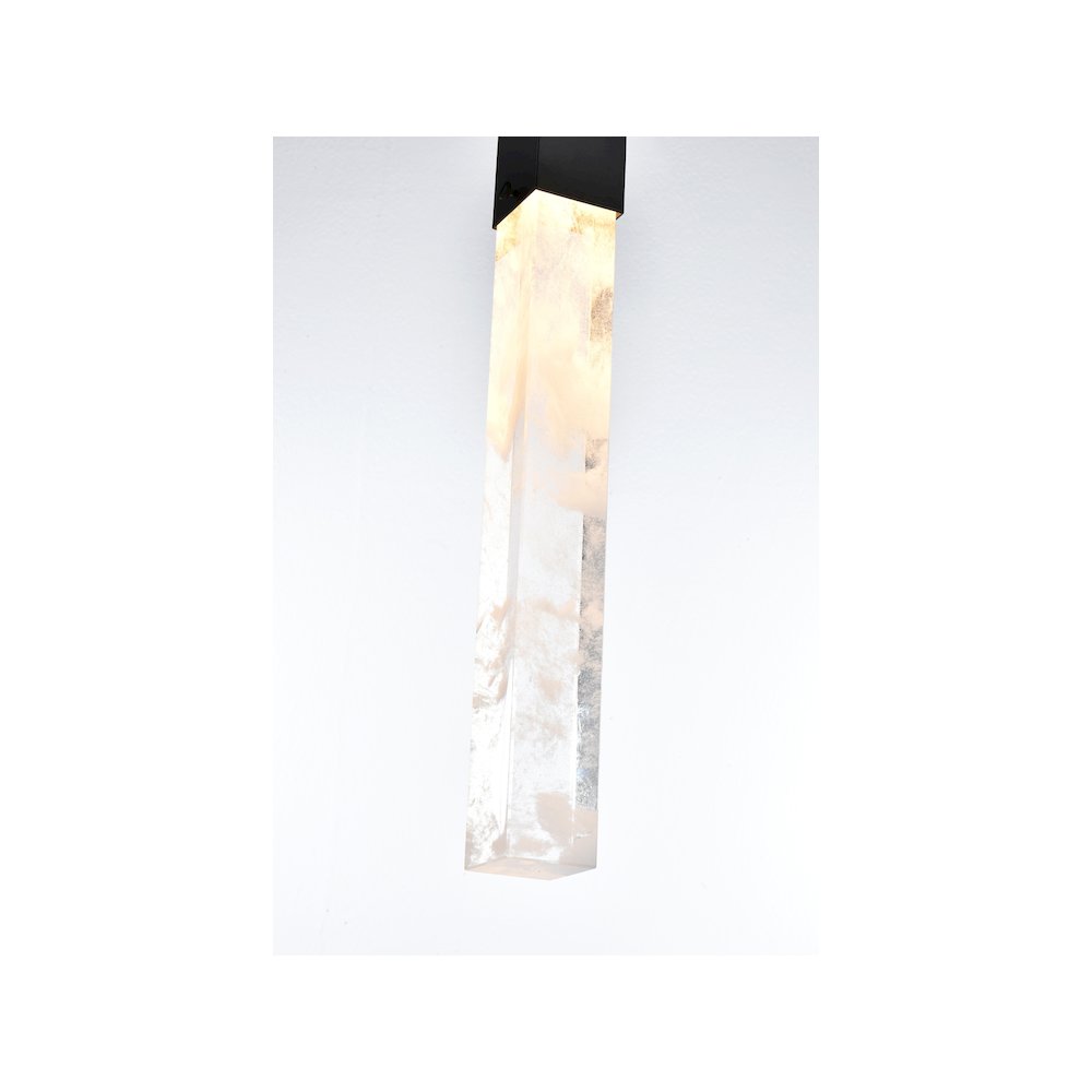 Aurora 5 inch Pendant in Black