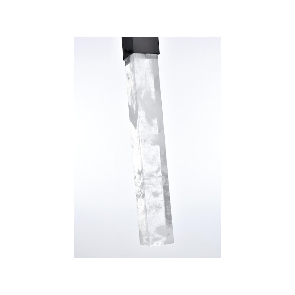 Aurora 5 inch Pendant in Black