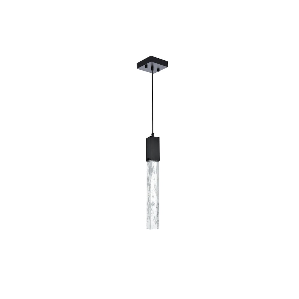 Aurora 5 inch Pendant in Black