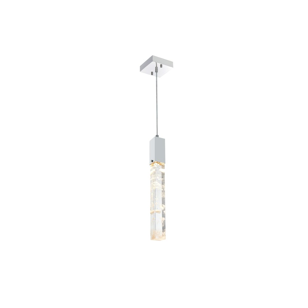 Aurora 5 inch Pendant in Chrome