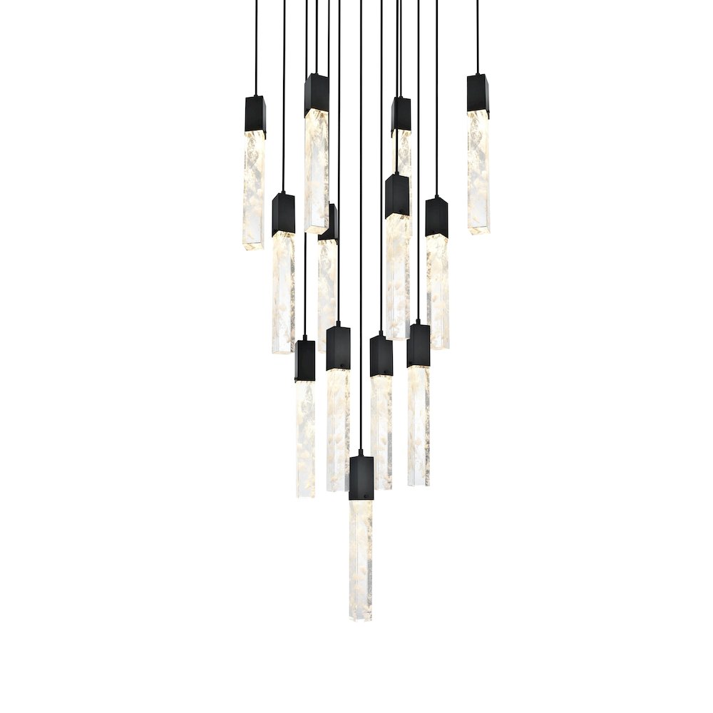 Aurora 26 inch Pendant in Black