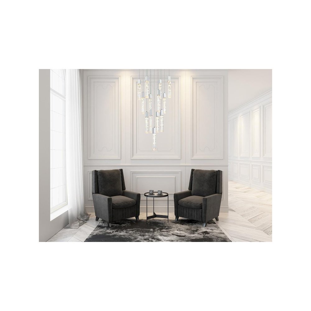 Aurora 26 inch Pendant in Chrome