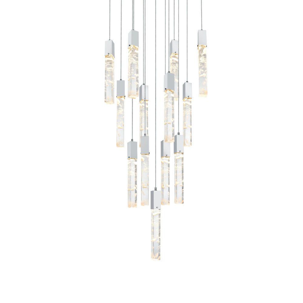 Aurora 26 inch Pendant in Chrome
