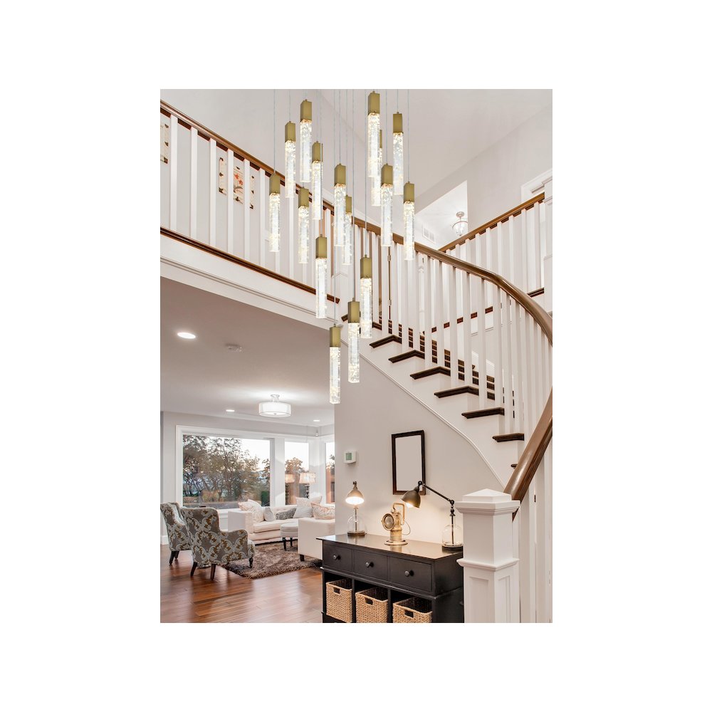 Aurora 30 inch Pendant in Chrome