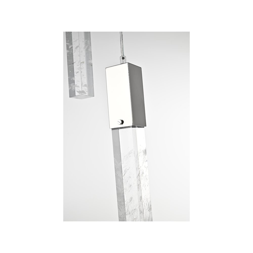 Aurora 36 inch Chandelier in Chrome
