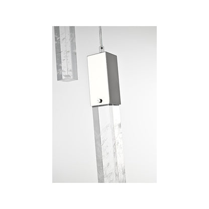Aurora 36 inch Chandelier in Chrome