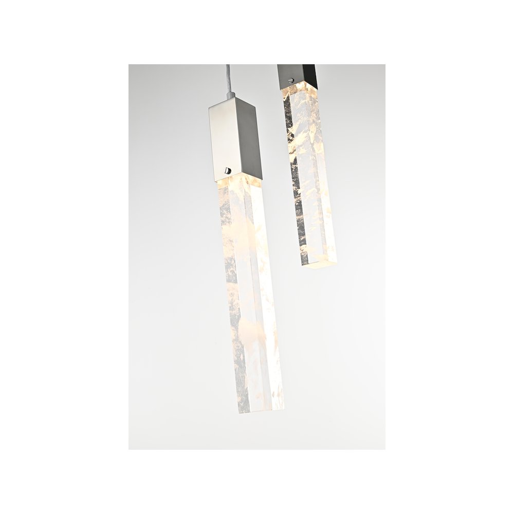 Aurora 36 inch Chandelier in Chrome