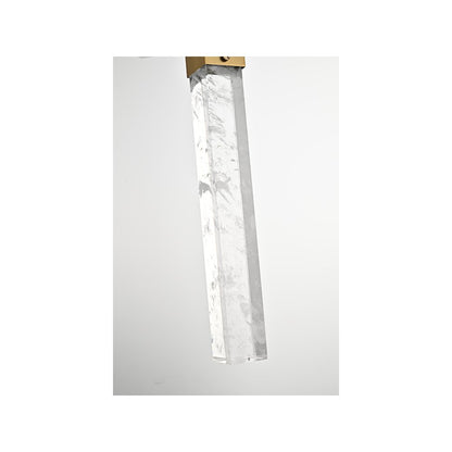 Aurora 36 inch Chandelier in Satin Gold