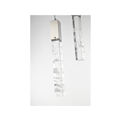 Aurora 42 inch Chandelier in Chrome
