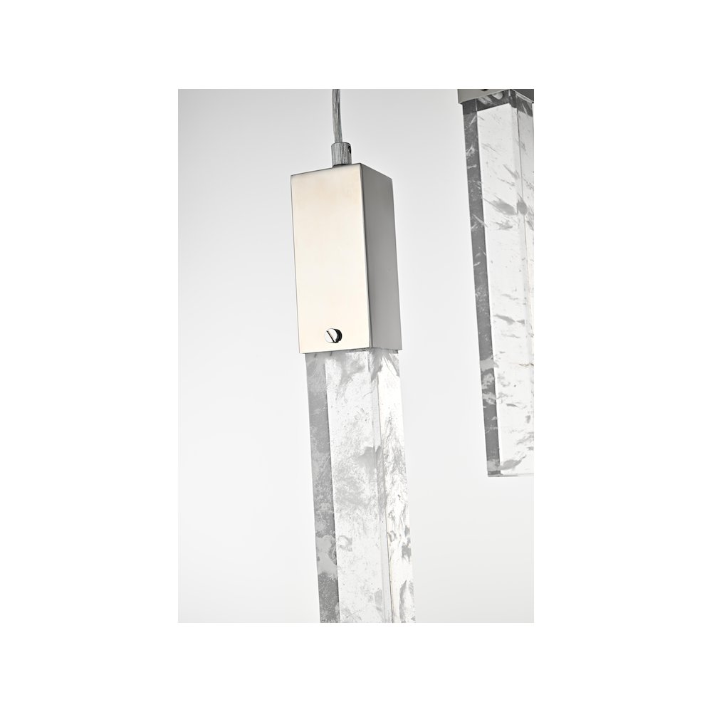 Aurora 42 inch Chandelier in Chrome