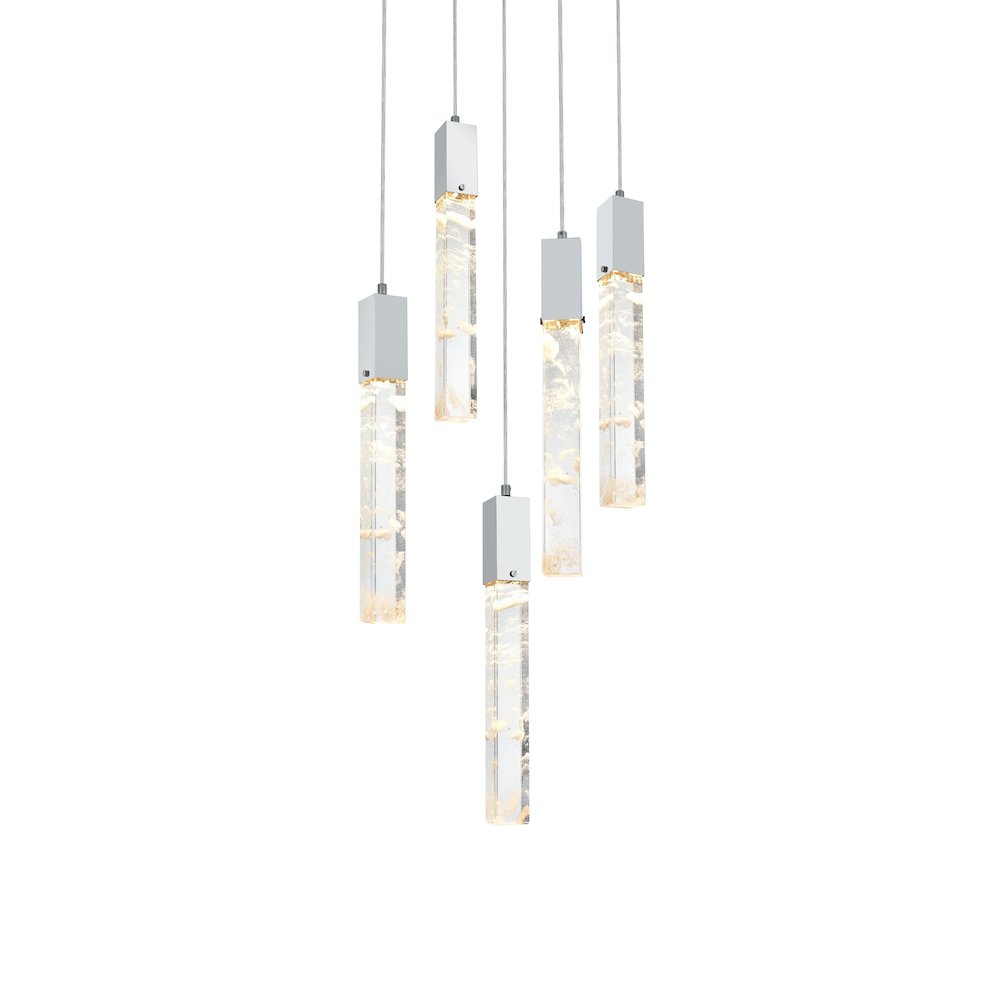Aurora 20 inch Chandelier in Black