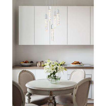 Aurora 20 inch Chandelier in Black