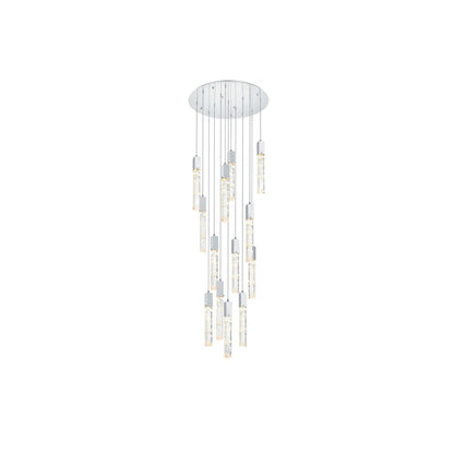 Aurora 30 inch Chandelier in Chrome