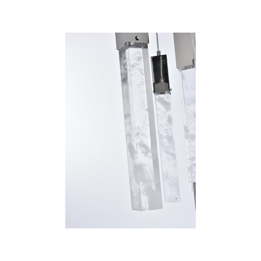Aurora 42 inch Chandelier in Chrome