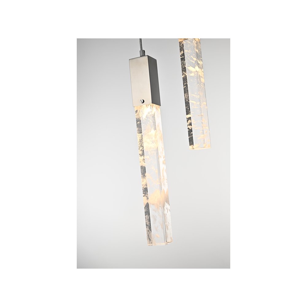 Aurora 42 inch Chandelier in Chrome