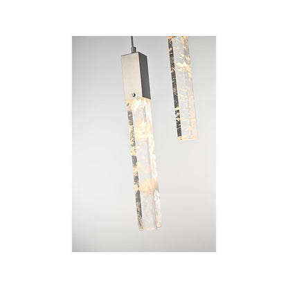 Aurora 42 inch Chandelier in Chrome