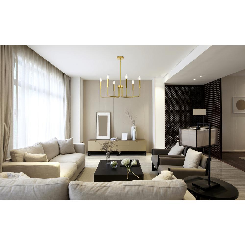 Willa 26 inch Pendant Light in Brass