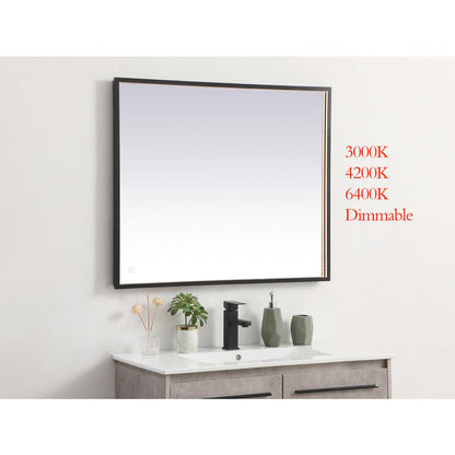 Pier 30x36 inch LED mirror with adjustable color temperature