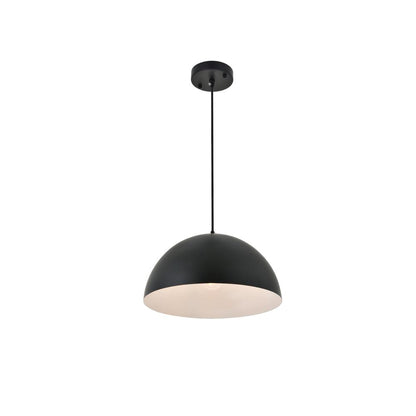 Forte 1 light black Pendant
