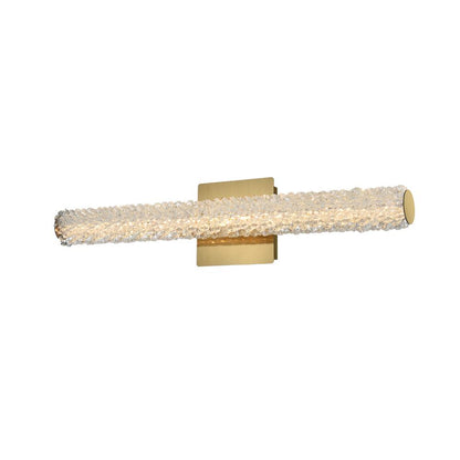 Bowen 24 inch Adjustable LED Wall Sconce in Satin Gold
