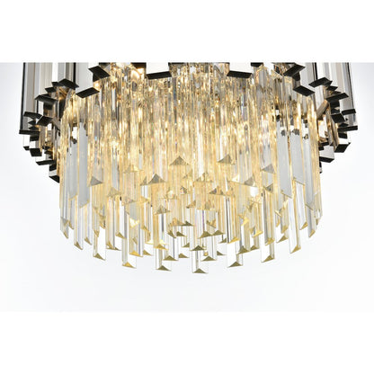 Willow 16 Inch Flush Mount In Chrome