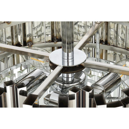 Willow 16 Inch Flush Mount In Chrome