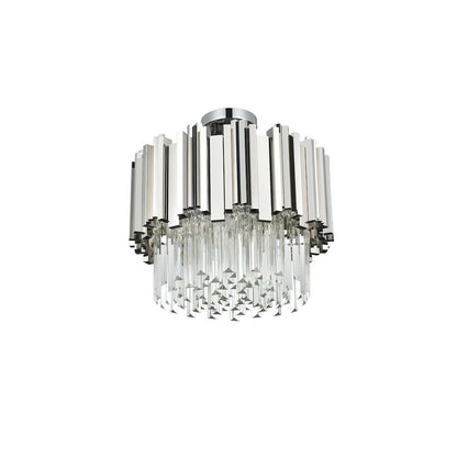 Willow 16 Inch Flush Mount In Chrome