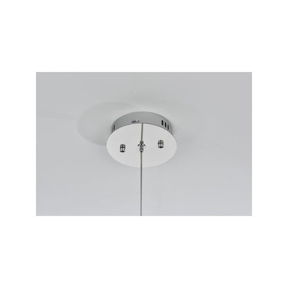 Aston 6.5 inch LED Pendant in Chrome