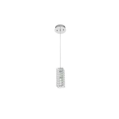 Aston 6.5 inch LED Pendant in Chrome