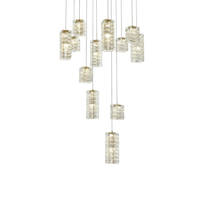 Aston 28 inch LED Pendant in Satin Gold