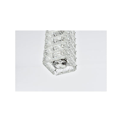 Aston 32 inch LED Pendant in Chrome