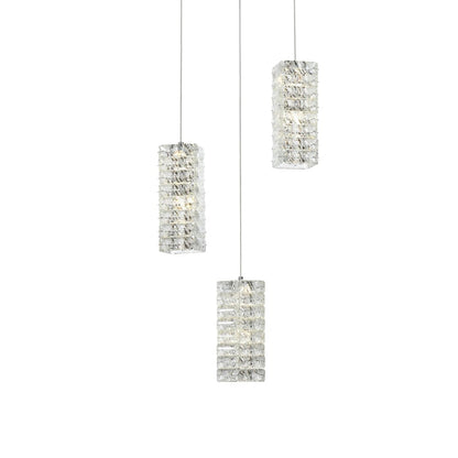 Aston 16 inch LED Pendant in Chrome