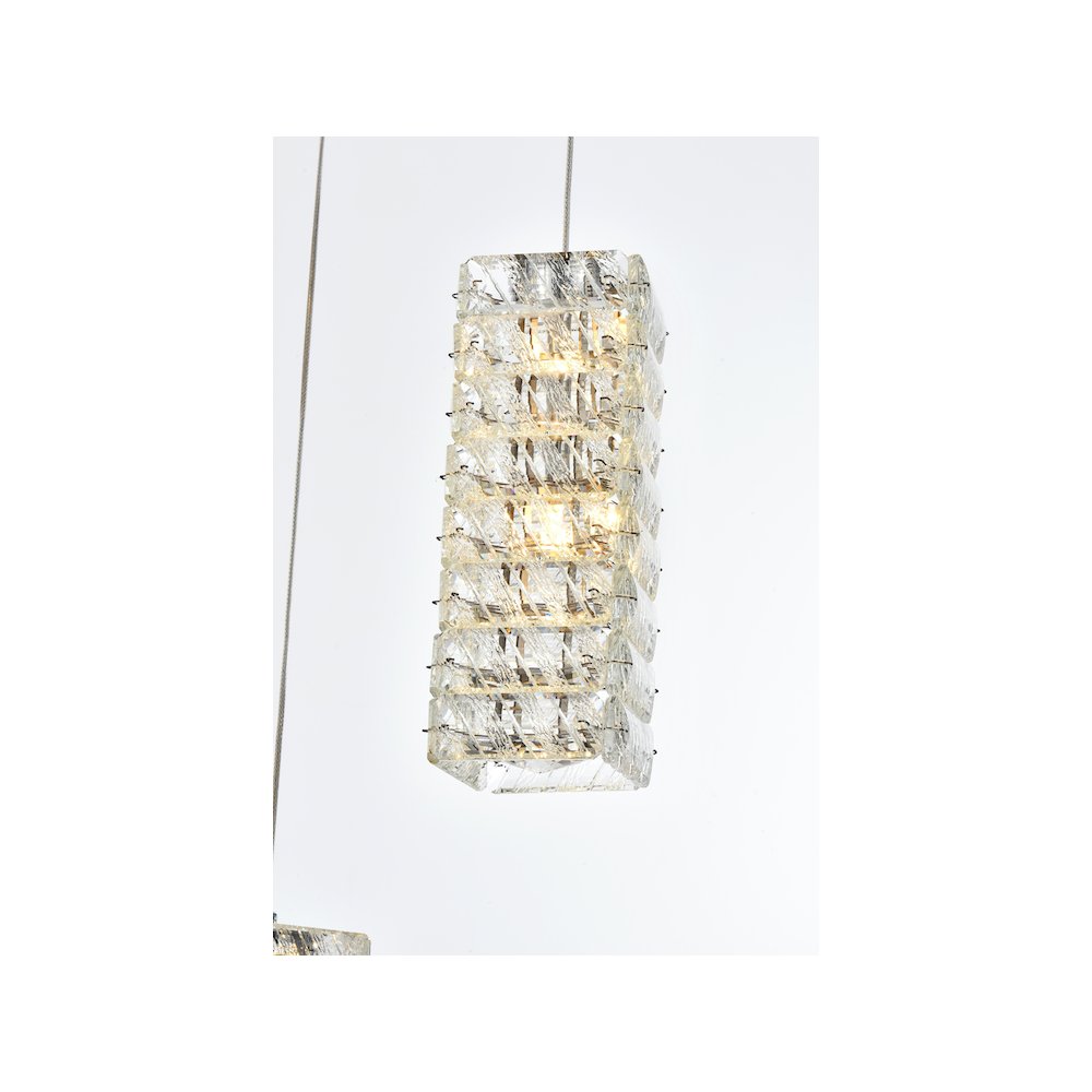 Aston 16 inch LED Pendant in Chrome