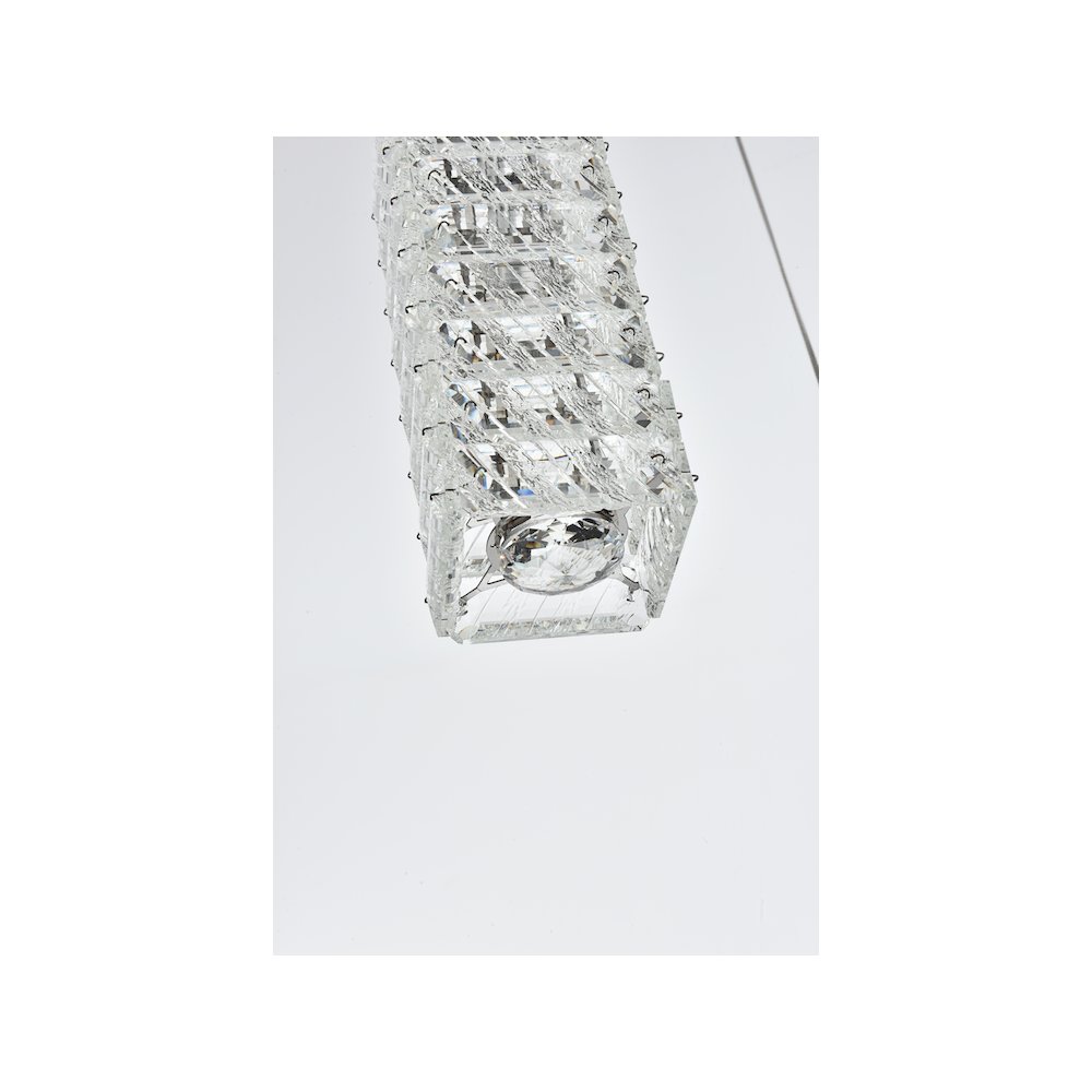 Aston 16 inch LED Pendant in Chrome