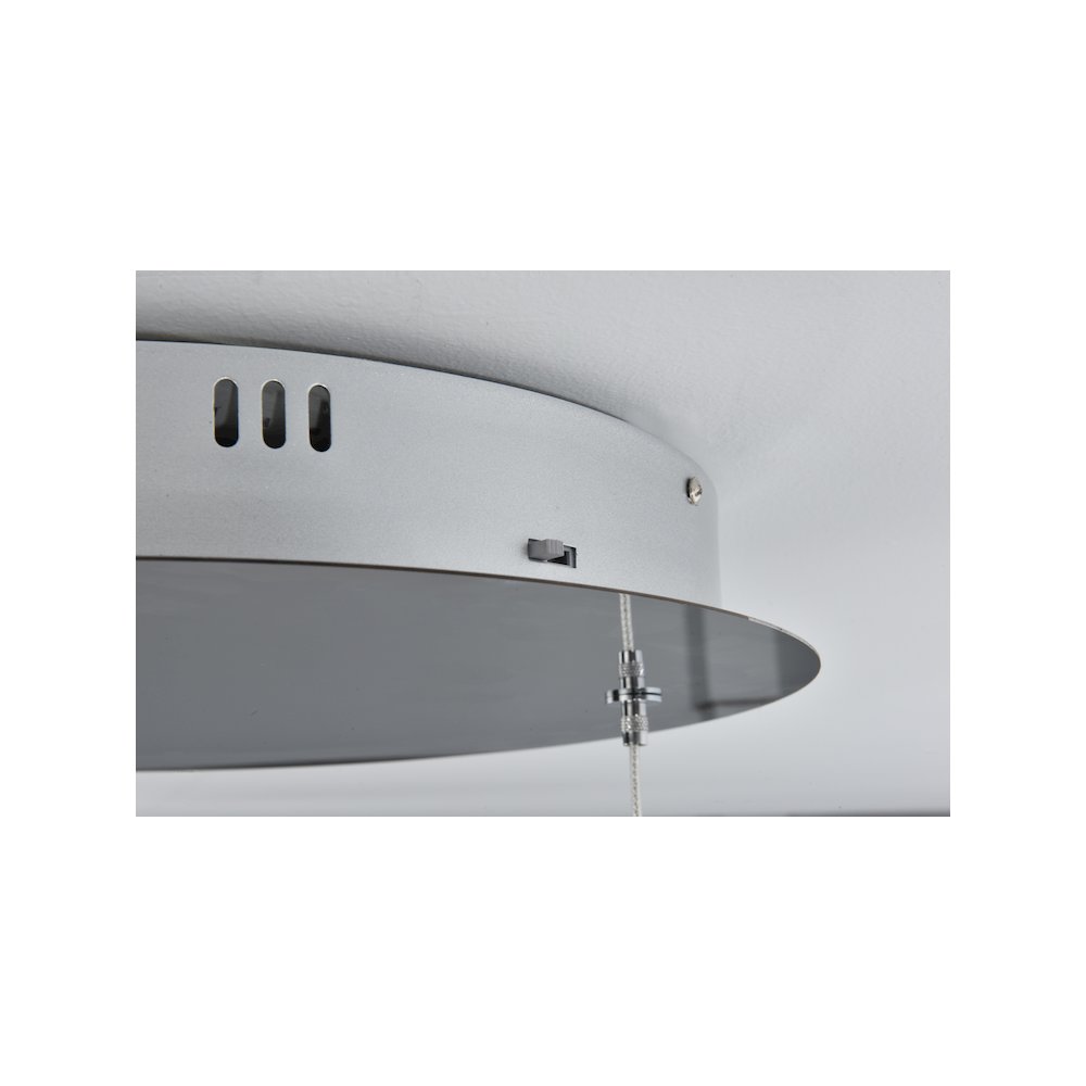 Aston 16 inch LED Pendant in Chrome