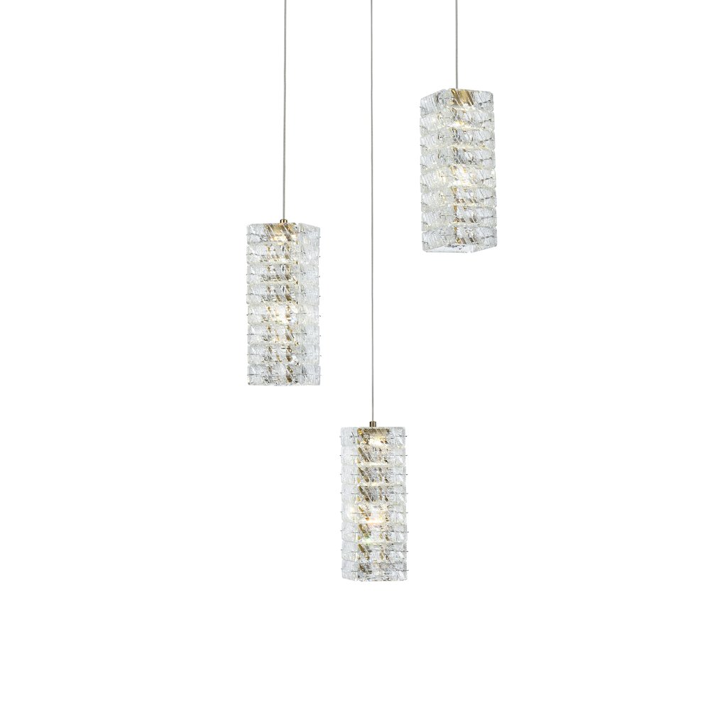 Aston 16 inch LED Pendant in Satin Gold