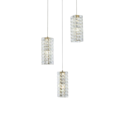 Aston 16 inch LED Pendant in Satin Gold