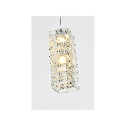 Aston 40 inch LED Pendant in Chrome