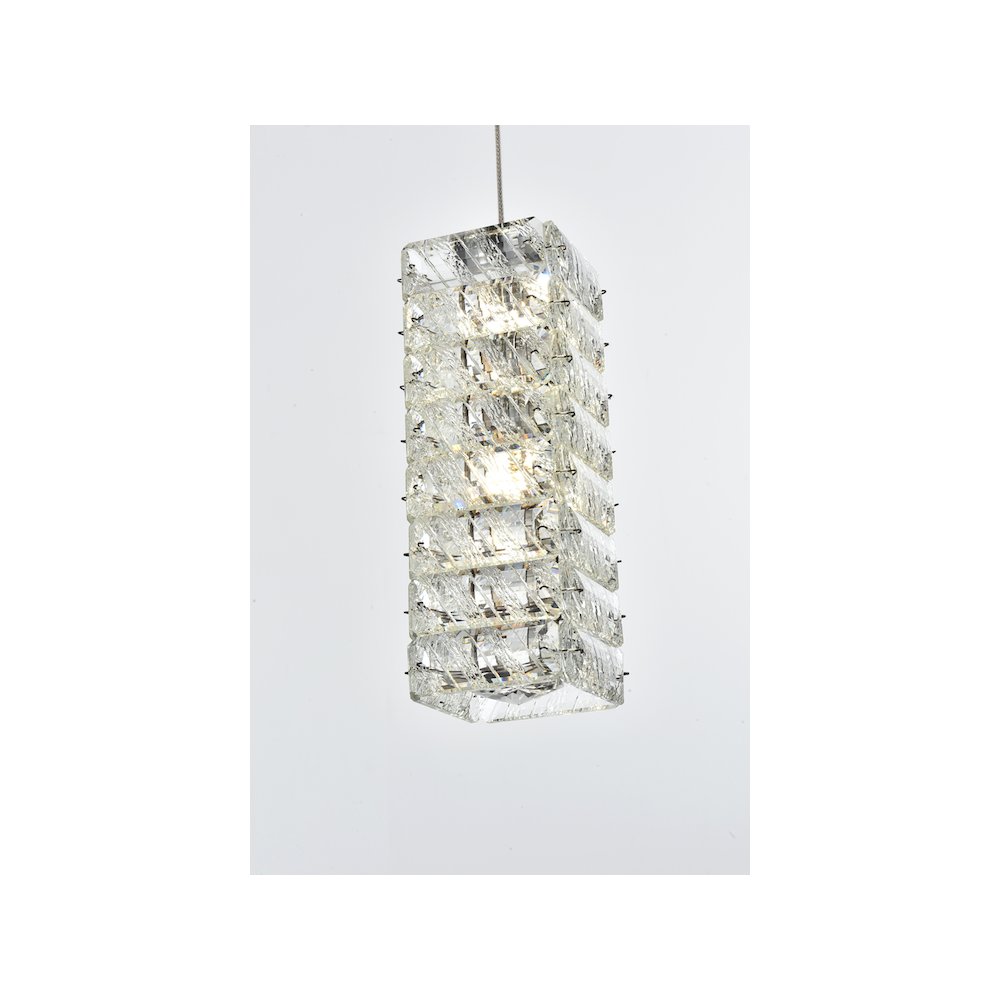 Aston 20 inch LED Pendant in Chrome