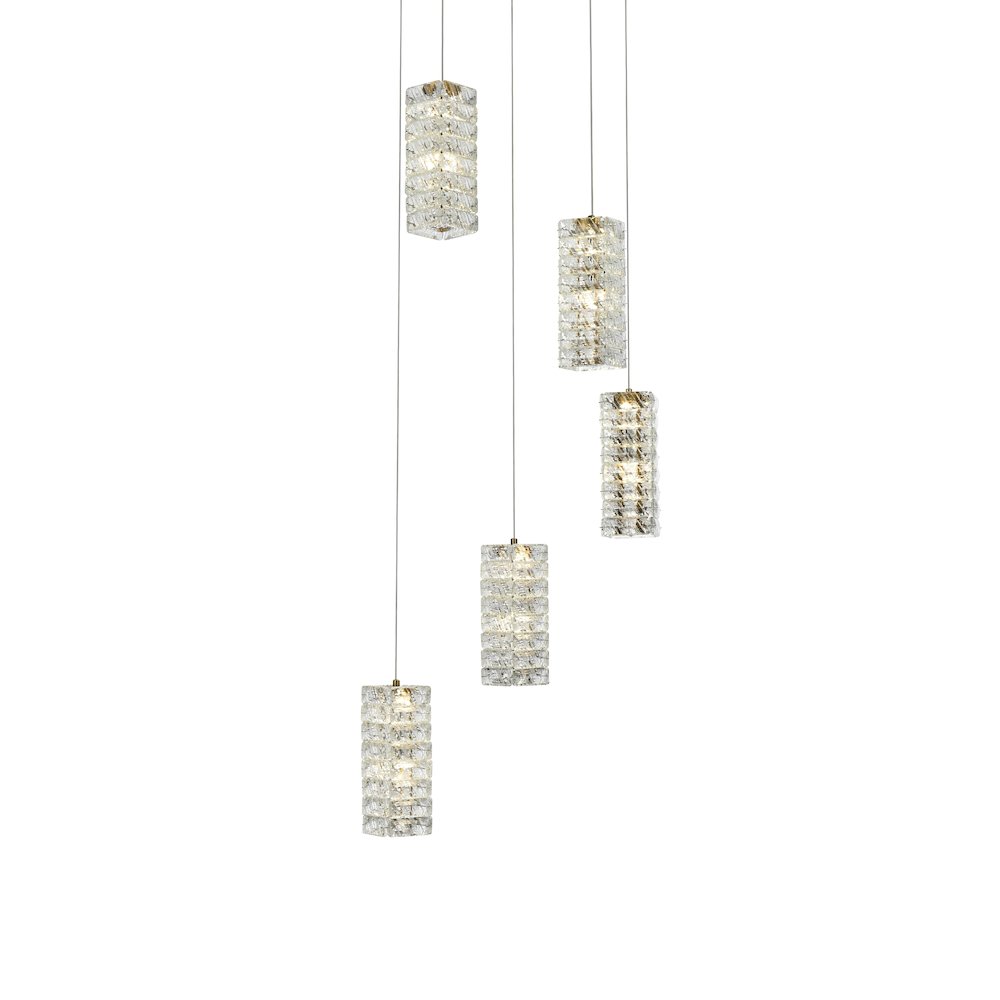 Aston 20 inch LED Pendant in Satin Gold