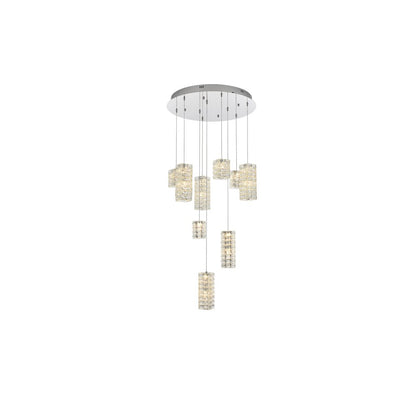 Aston 24 inch LED Pendant in Chrome