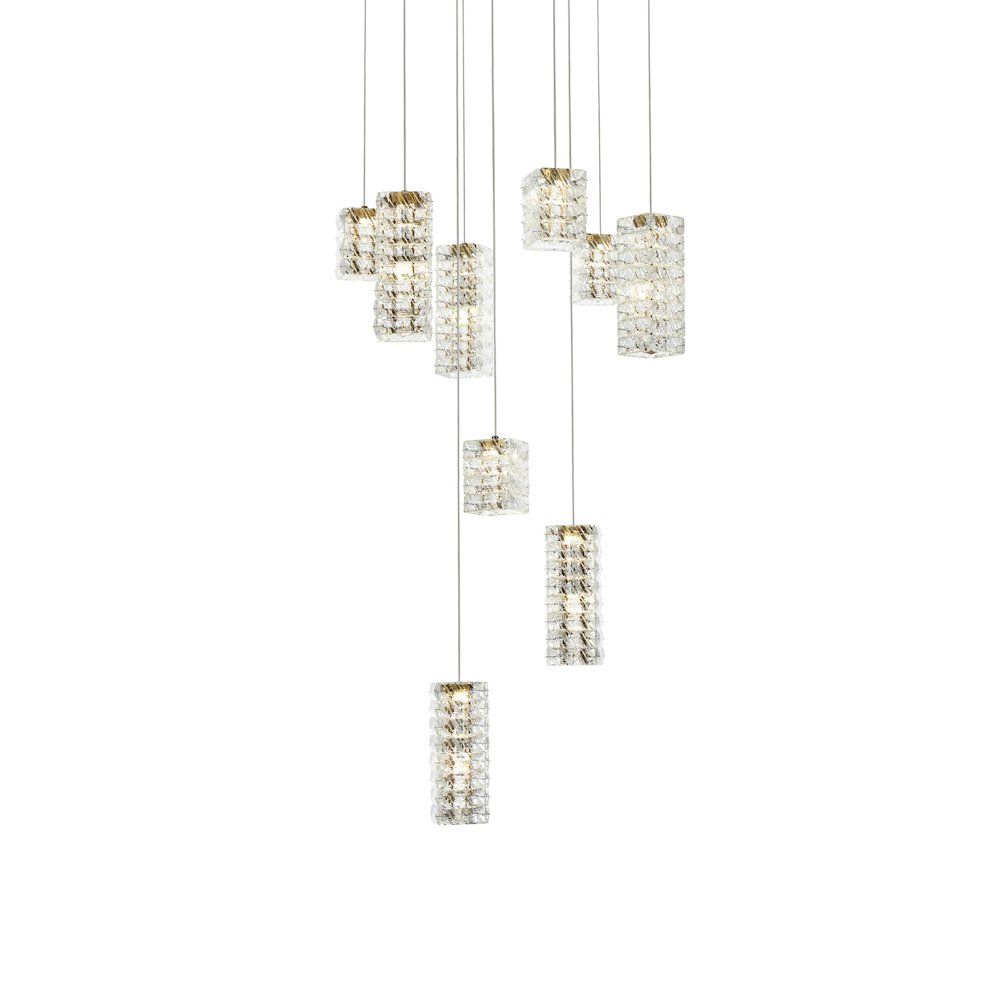 Aston 24 inch LED Pendant in Satin Gold