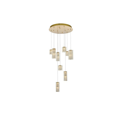 Aston 24 inch LED Pendant in Satin Gold