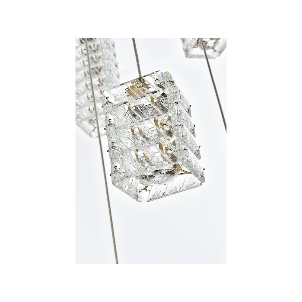 Aston 24 inch LED Pendant in Satin Gold