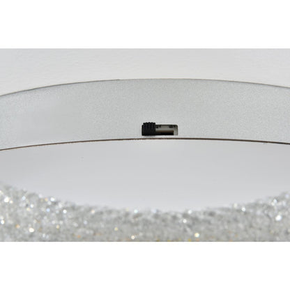 Bowen 26 inch Adjustable LED Flush Mount in Chrome