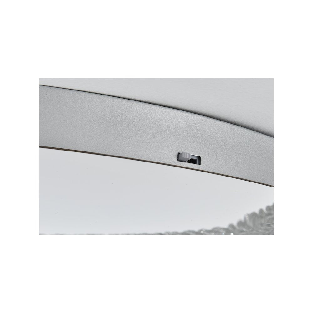 Bowen 29.5 inch LED Flush Mount in Chrome